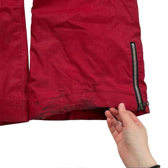 𝅺CAPPEL Calling Snowboard Ski Snowshot Winter Snowpants Red Pants - Picture 11 of 13